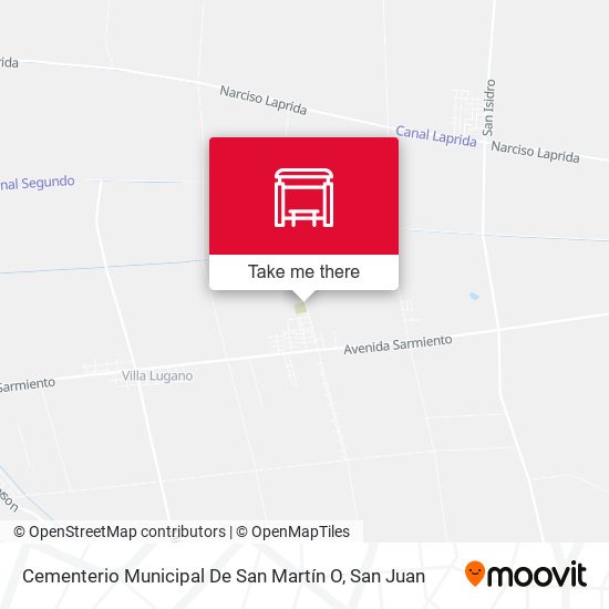 Cementerio Municipal De San Martín O map