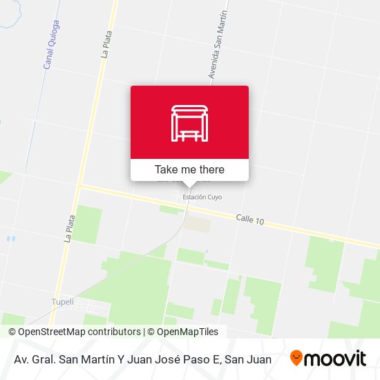 Av. Gral. San Martín Y Juan José Paso E map