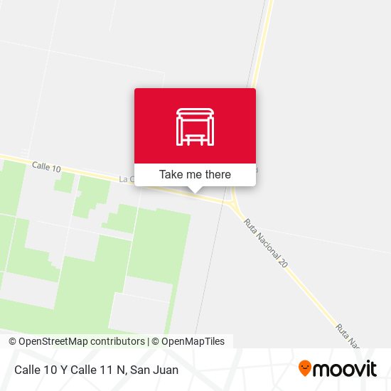 Mapa de Calle 10 Y Calle 11 N