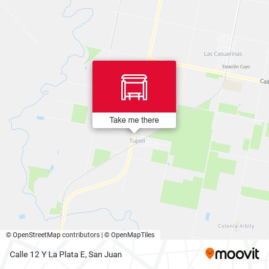Calle 12 Y La Plata E map