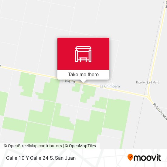 Calle 10 Y Calle 24 S map