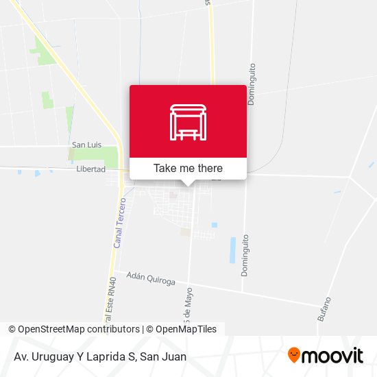 Av. Uruguay Y Laprida S map