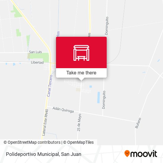 Polideportivo Municipal map