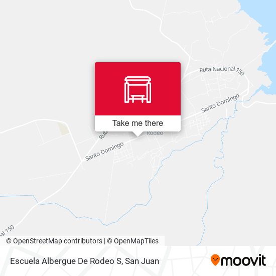 Escuela Albergue De Rodeo S map