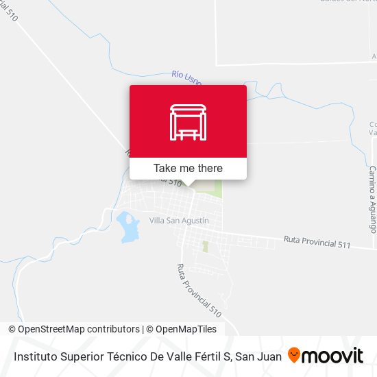 Instituto Superior Técnico De Valle Fértil S map