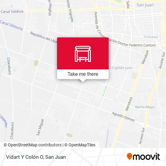 Vidart Y Colón O map