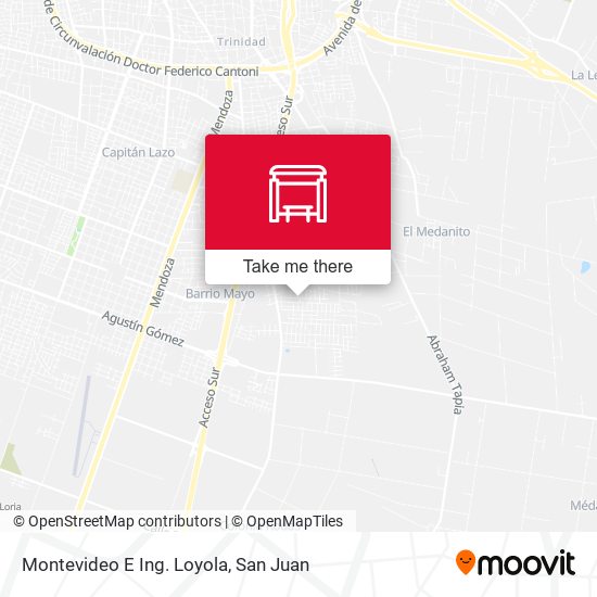 Montevideo E Ing. Loyola map