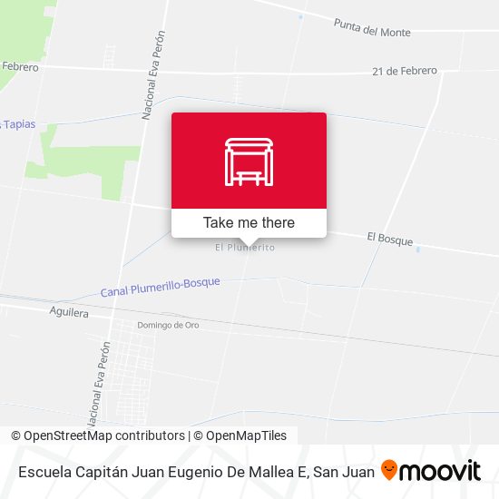 Escuela Capitán Juan Eugenio De Mallea E map