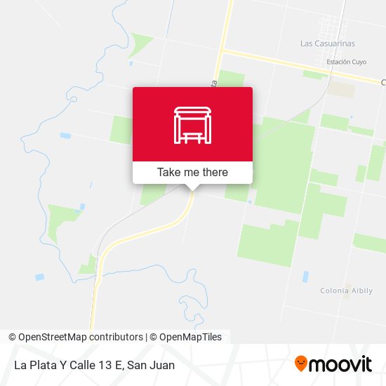 La Plata Y Calle 13 E map