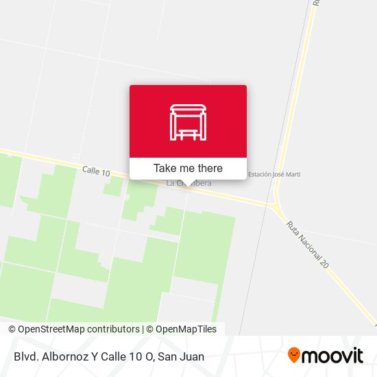 Mapa de Blvd. Albornoz Y Calle 10 O