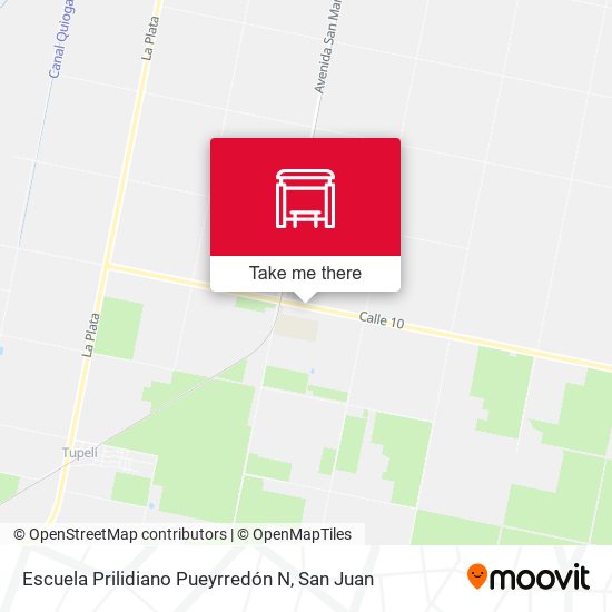 Mapa de Escuela Prilidiano Pueyrredón N