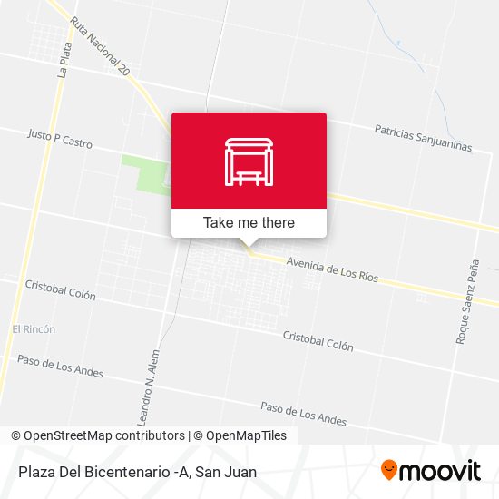 Plaza Del Bicentenario -A map