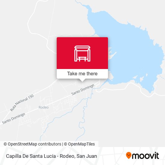 Mapa de Capilla De Santa Lucía - Rodeo