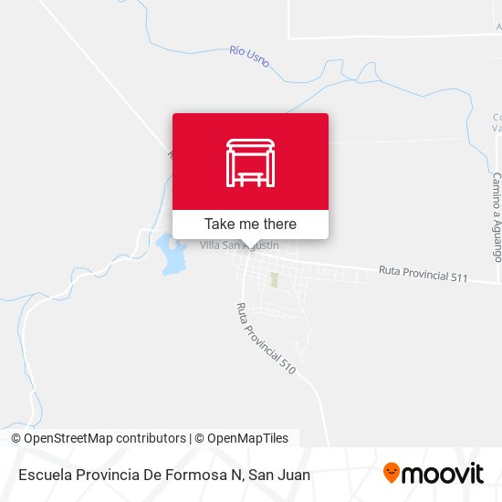 Mapa de Escuela Provincia De Formosa N