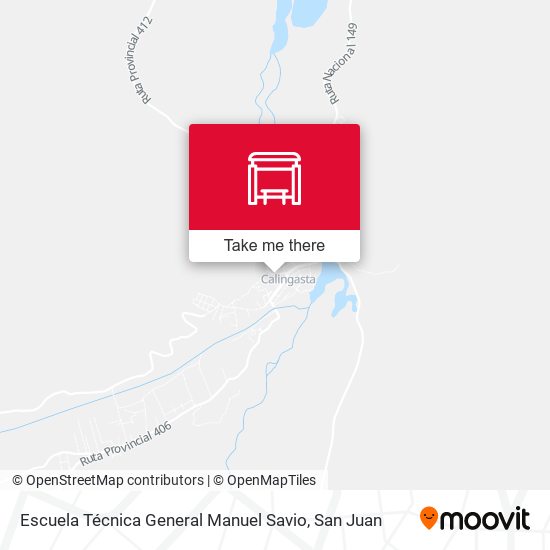 Escuela Técnica General Manuel Savio map