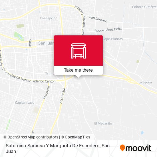 Saturnino Sarassa Y Margarita De Escudero map