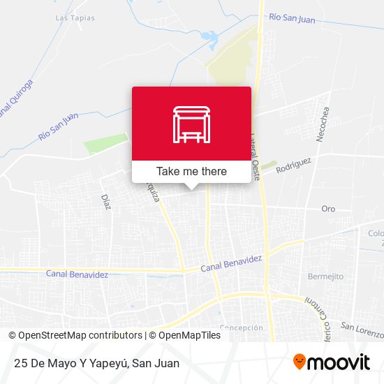 25 De Mayo Y Yapeyú map
