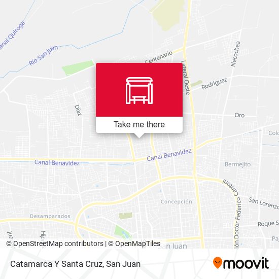Catamarca Y Santa Cruz map