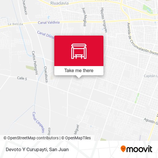 Mapa de Devoto Y Curupayti