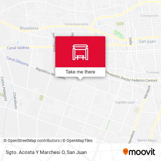 Sgto. Acosta Y Marchesi O map