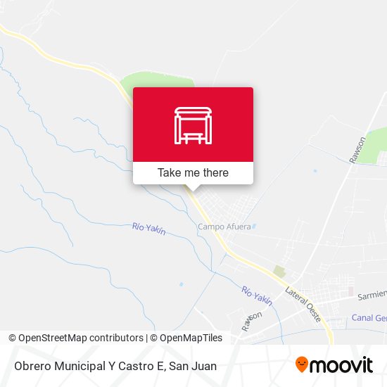 Obrero Municipal Y Castro E map