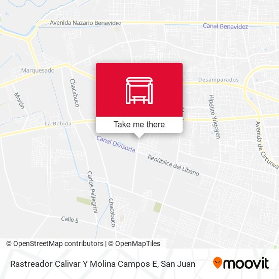 Rastreador Calivar Y Molina Campos E map