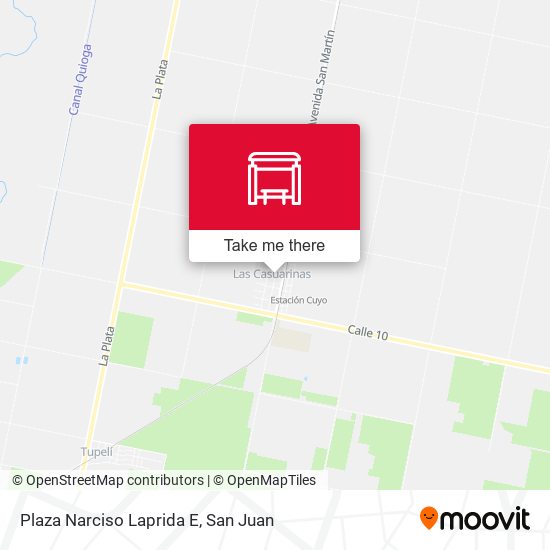 Mapa de Plaza Narciso Laprida E