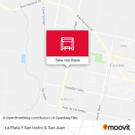 La Plata Y San Isidro S map