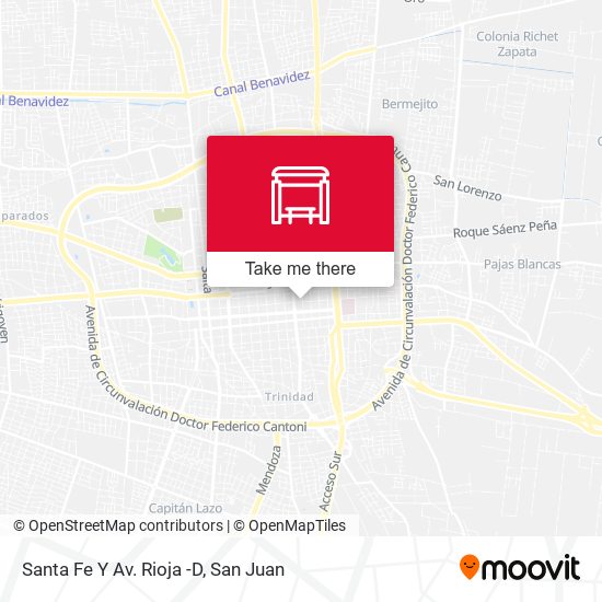 Santa Fe Y Av. Rioja -D map