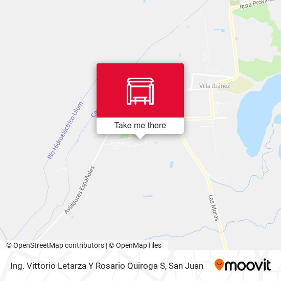 Ing. Vittorio Letarza Y Rosario Quiroga S map