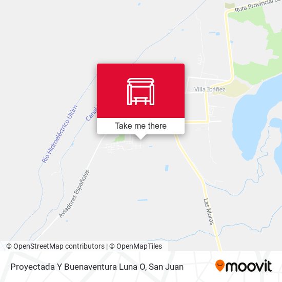 Proyectada Y Buenaventura Luna O map