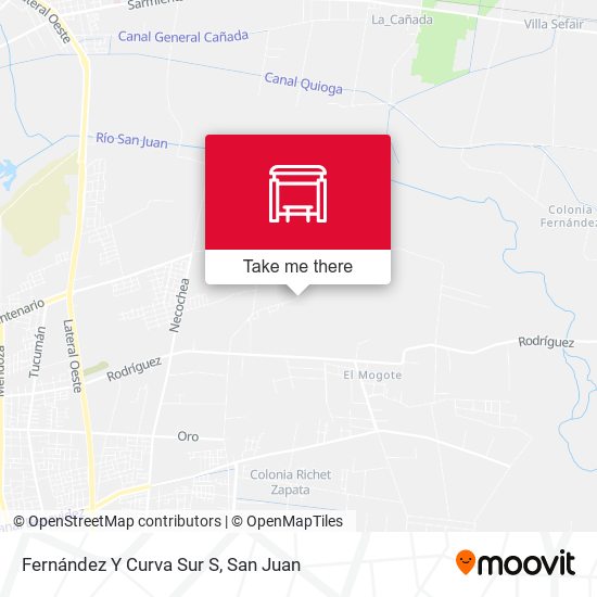 Fernández Y Curva Sur S map