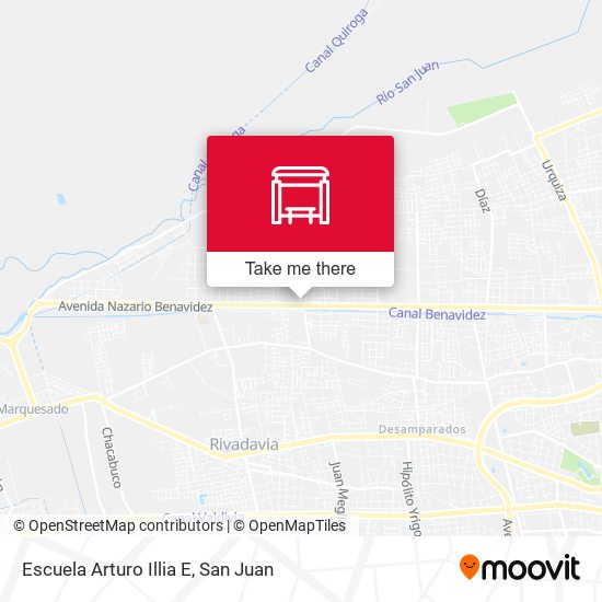 Escuela Arturo Illia E map