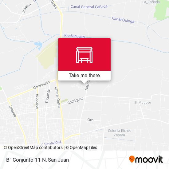 B° Conjunto 11 N map