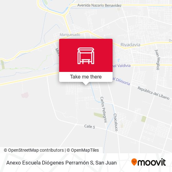 Anexo Escuela Diógenes Perramón S map