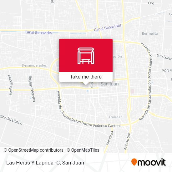 Las Heras Y Laprida -C map