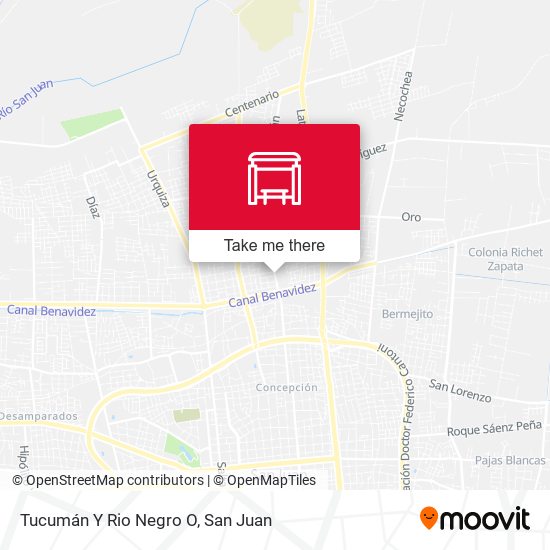 Tucumán Y Rio Negro O map