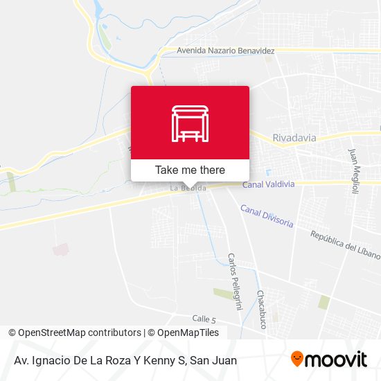 Av. Ignacio De La Roza Y Kenny S map