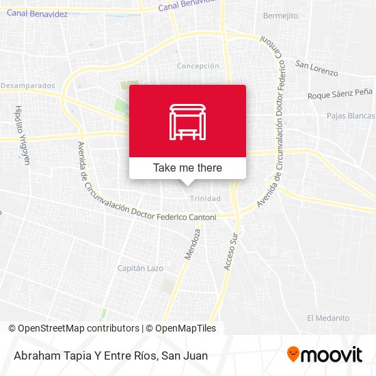 Mapa de Abraham Tapia Y Entre Ríos