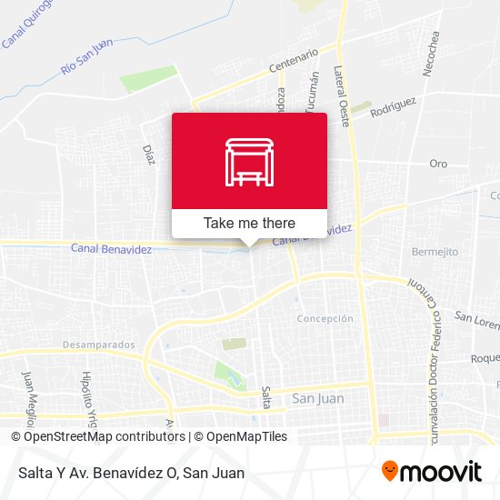 Salta Y Av. Benavídez O map