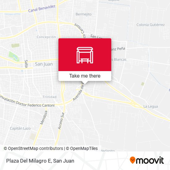 Mapa de Plaza Del Milagro E