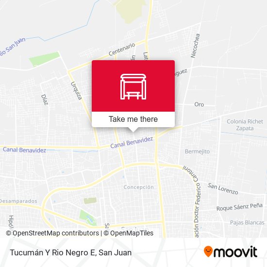 Mapa de Tucumán Y Rio Negro E
