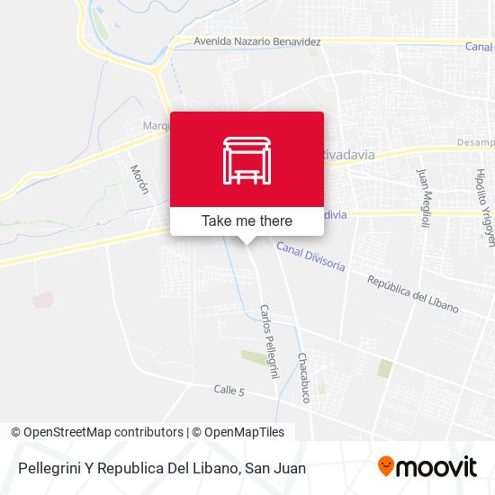 Pellegrini Y Republica Del Libano map
