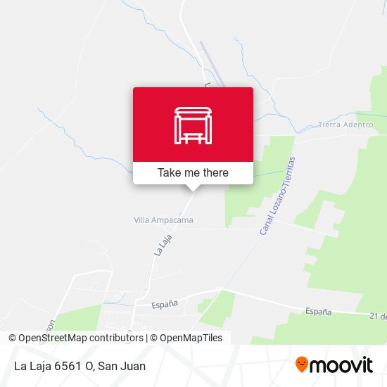 Mapa de La Laja 6561 O