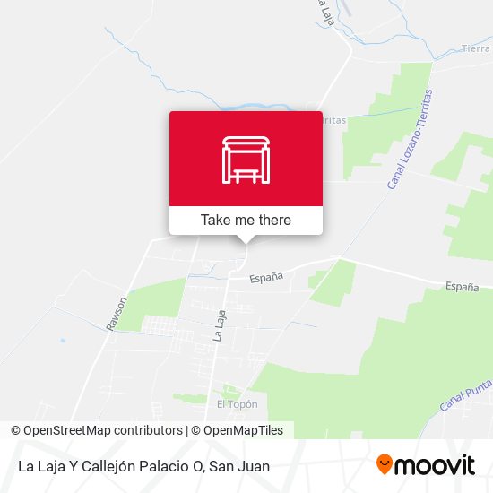 La Laja Y Callejón Palacio O map