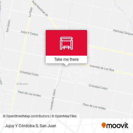 Jujuy Y Córdoba S map