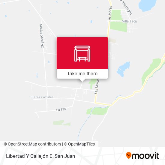 Mapa de Libertad Y Callejón E