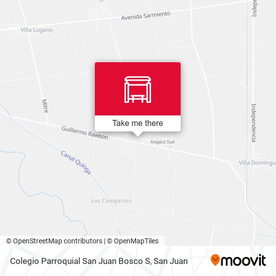 Colegio Parroquial San Juan Bosco S map