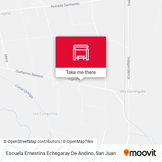 Mapa de Escuela Ernestina Echegaray De Andino