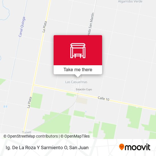 Ig. De La Roza Y Sarmiento O map